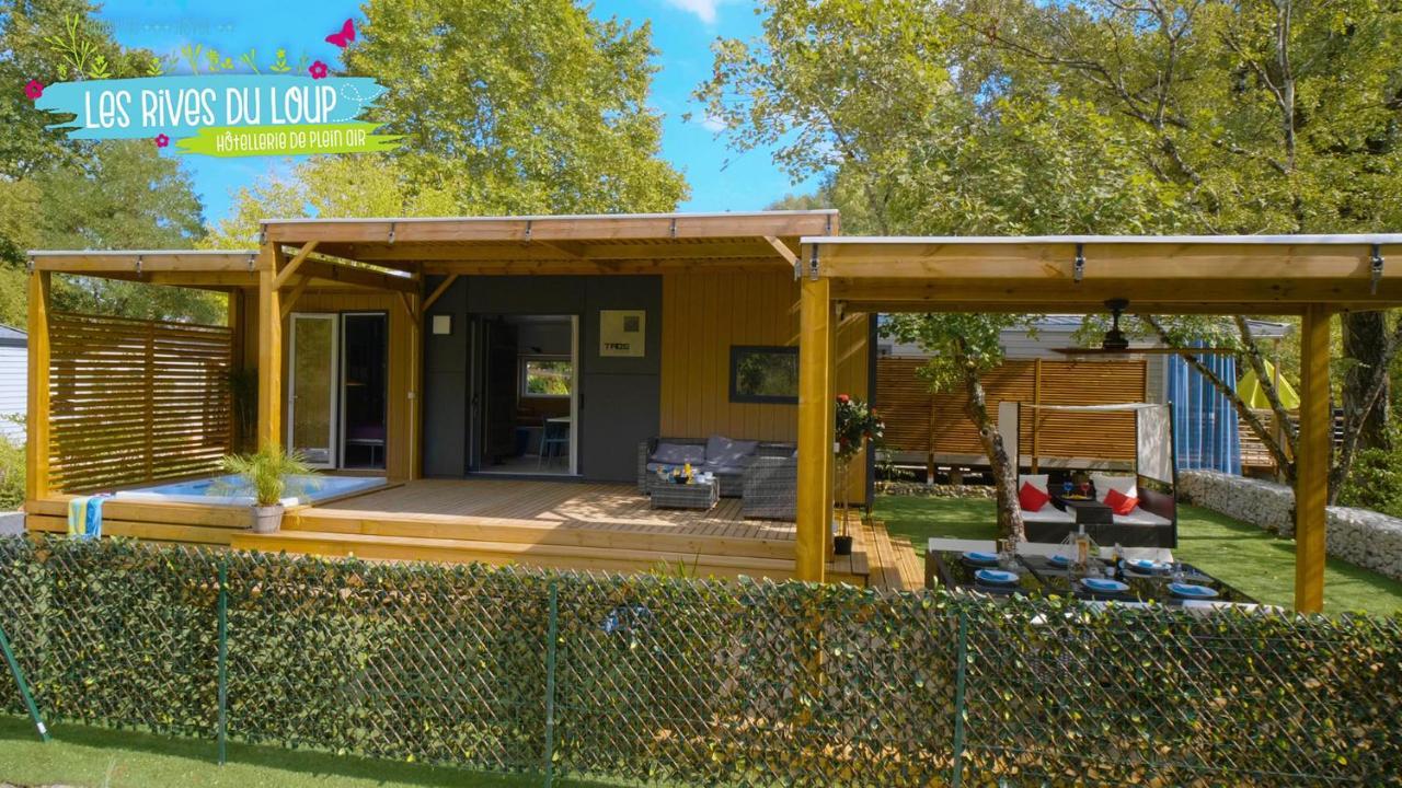 Camping Hotel Les Rives Du Loup Tourrettes-sur-Loup Kültér fotó